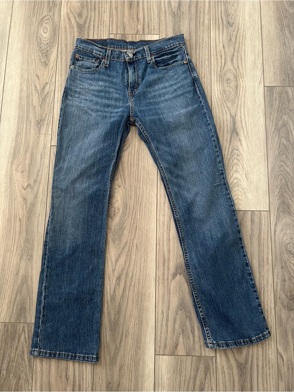 Levi's Men's Dark Blue Bootcut Jeans